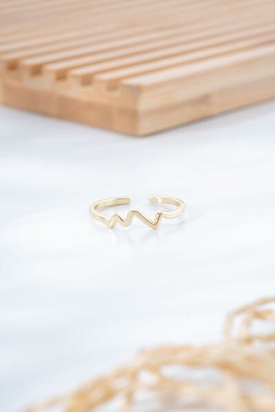 Gold Zikzak Yüzük