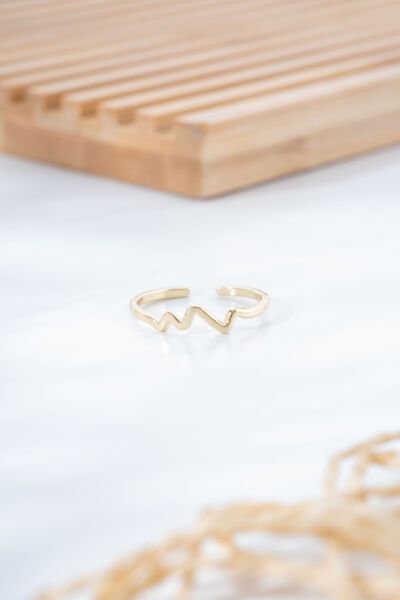 Gold Zikzak Yüzük