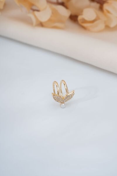 Melek Kanadı Ear Cuff Küpe (Tek Adet Fiyatıdır)