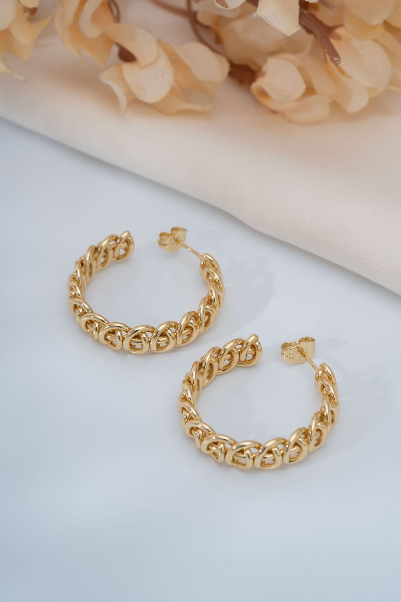 Xuping Gold Halat Küpe