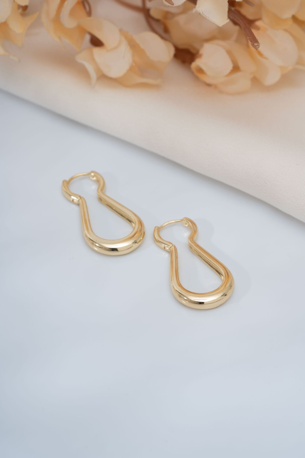 Xuping Gold Mega Ataç Küpe