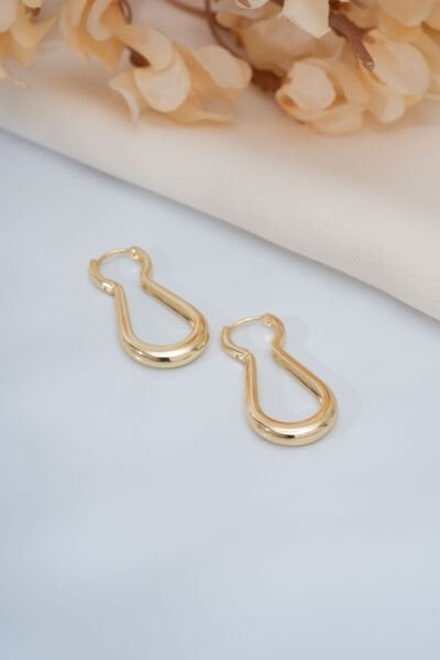 Xuping Gold Mega Ataç Küpe