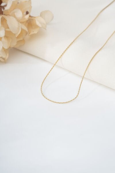 Xuping Gold Tel Zincir Kolye