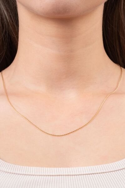 Xuping Gold Tel Zincir Kolye