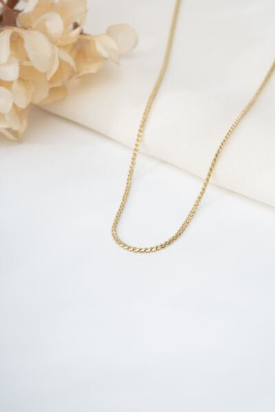 Xuping Gold Ezme Uzun Zincir Kolye