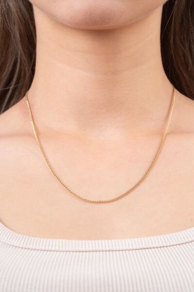 Xuping Gold Ezme Uzun Zincir Kolye