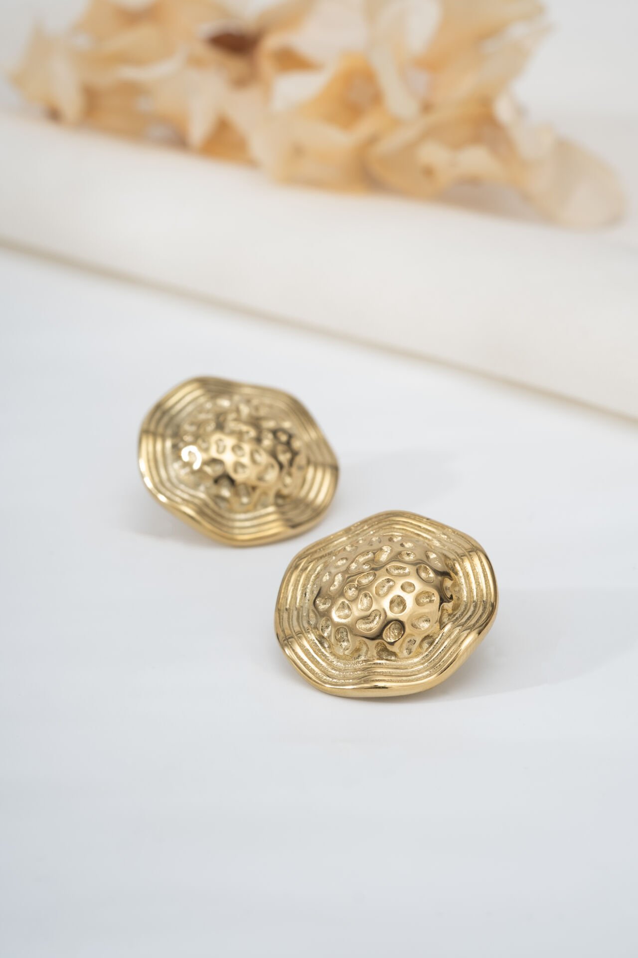 Xuping Gold Şapka Küpe