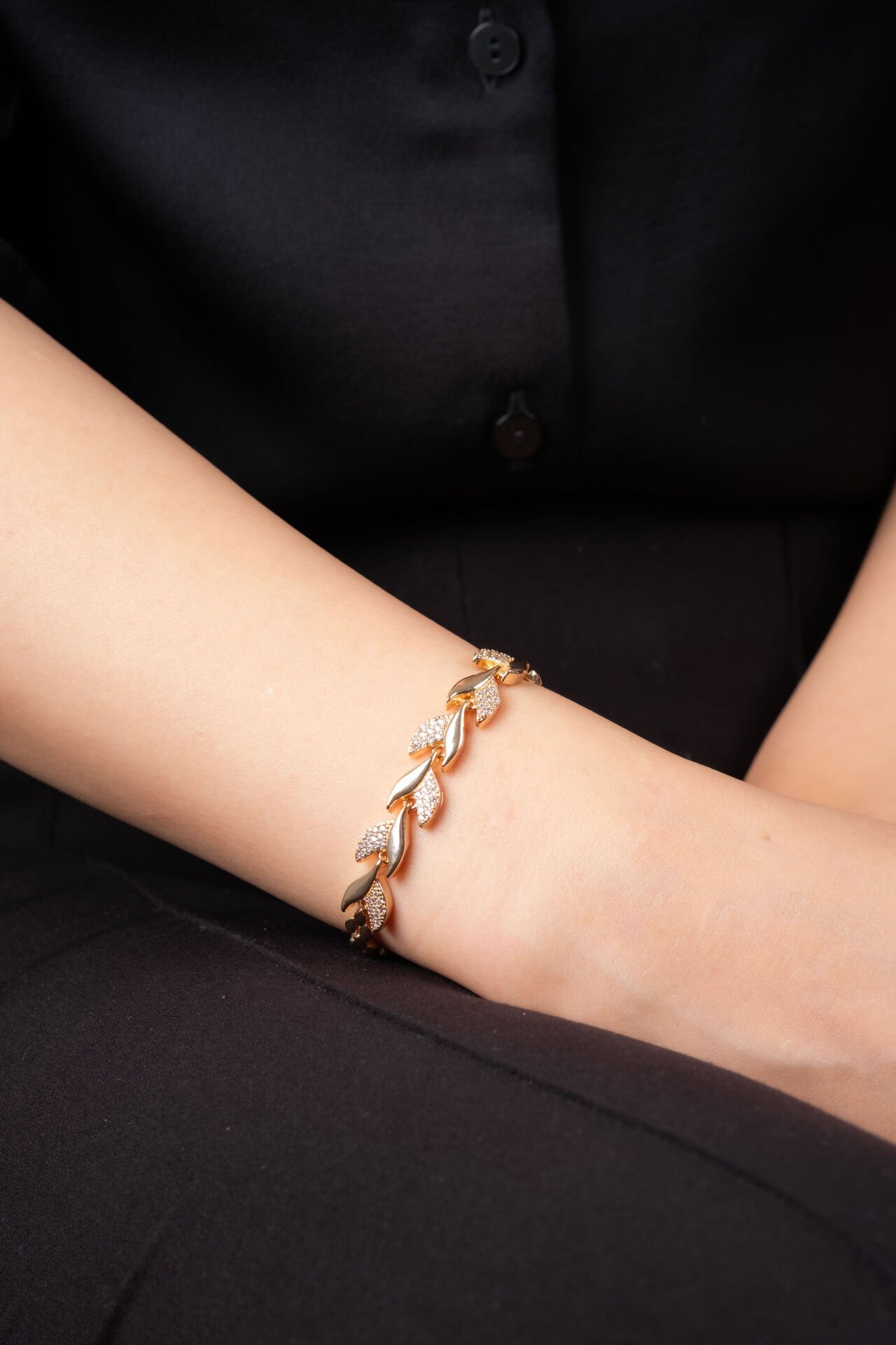 Rose Mini Başak Figürlü Bileklik