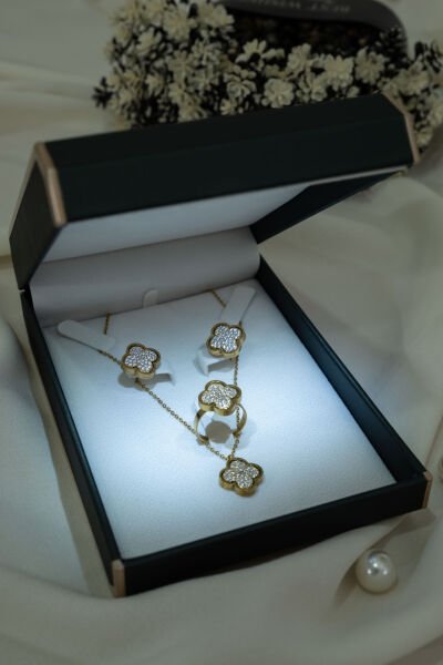 Özel Tasarım Yeşil Sert Takı Kutusu