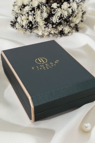 Özel Tasarım Yeşil Sert Takı Kutusu