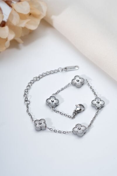 Çelik Silver Van Cleef Bileklik