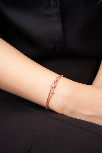 Rose Çiçek Bileklik