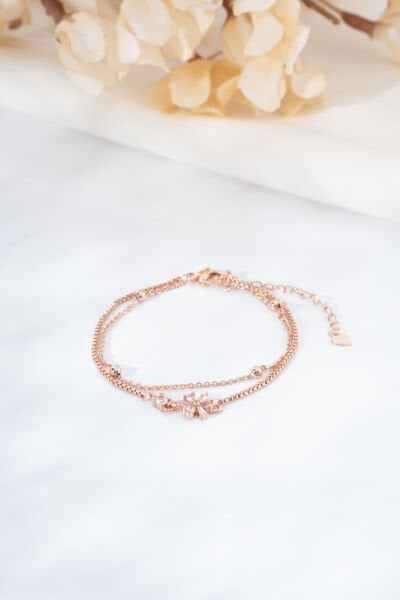 Rose Çiçek Bileklik
