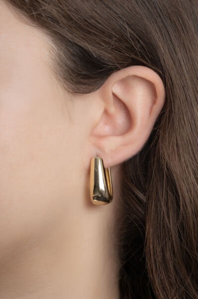 Xuping Gold U Halka Küpe