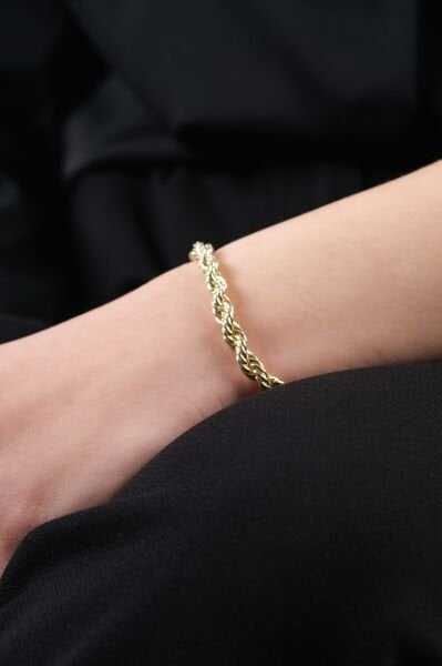 Vıp Gold Burgu Bileklik