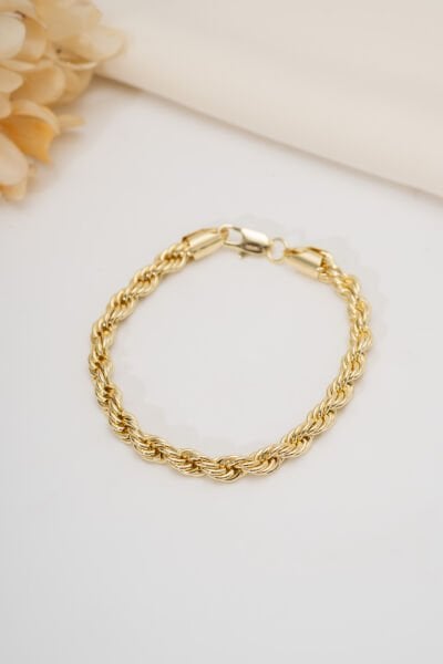 Vıp Gold Burgu Bileklik