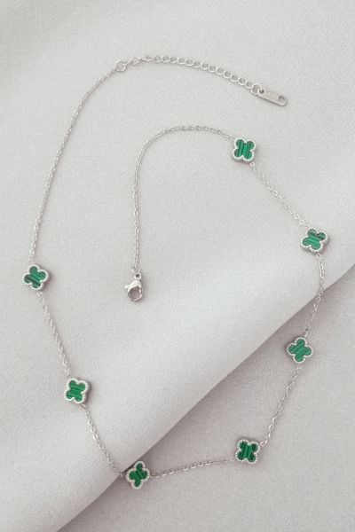 Çelik van cleef kolye