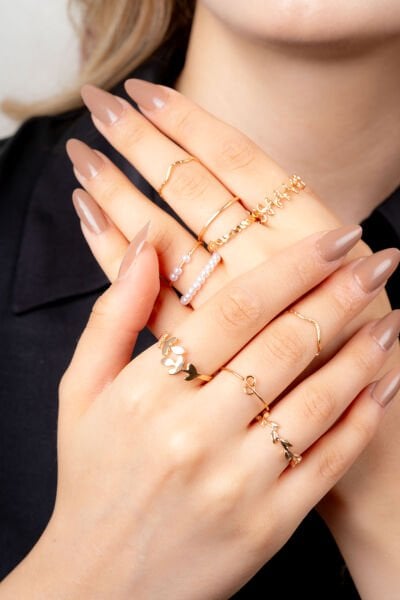 Rose Eklem Yüzük Seti