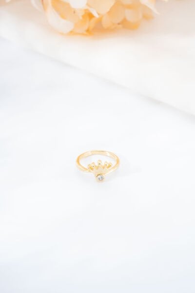 Gold Kral Tacı Yüzük