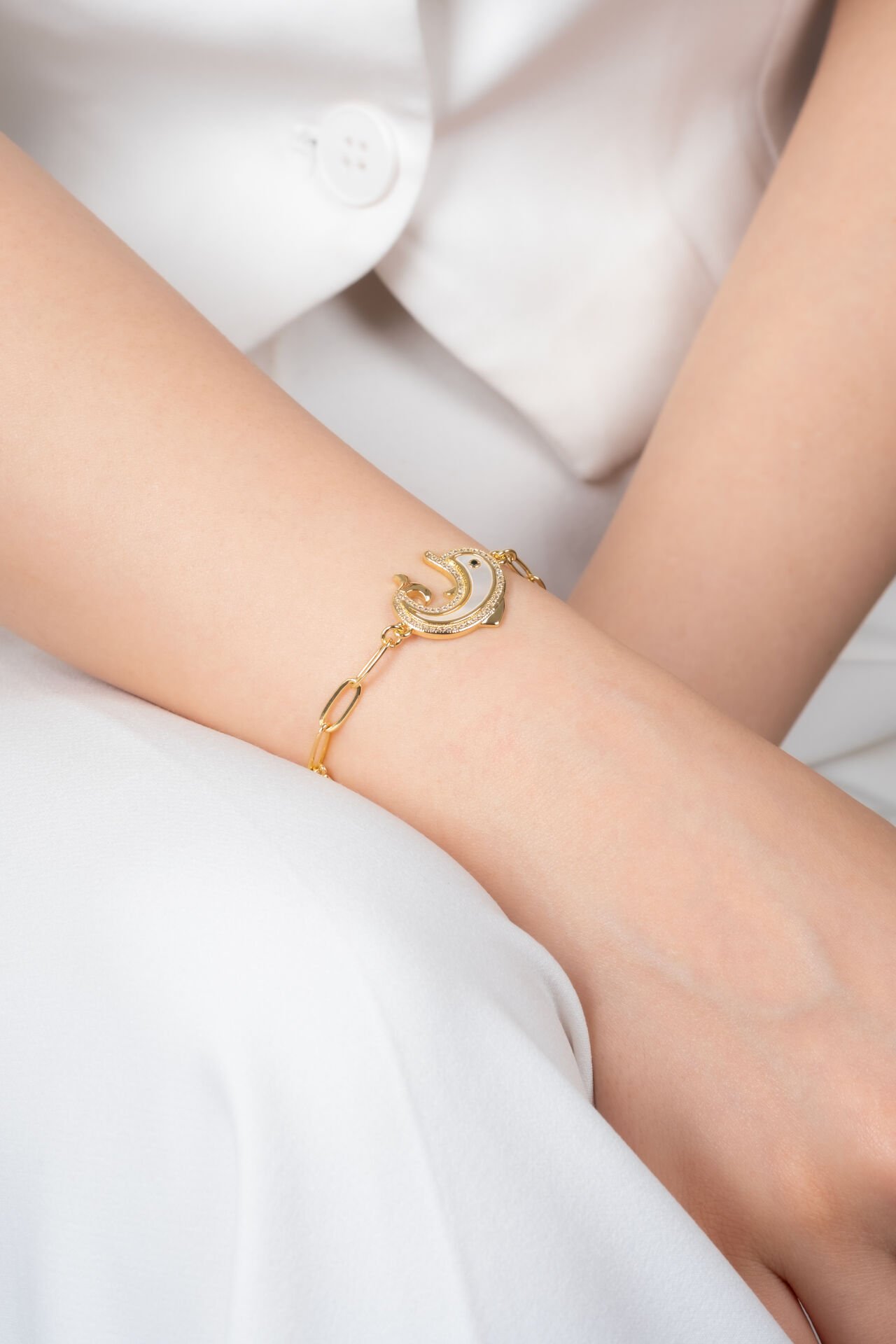 Balık ve Deniz Yıldızı Figürlü VİP Bileklik