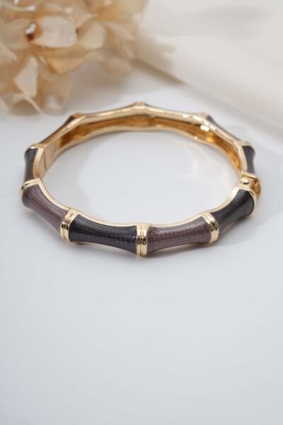 VIP MİNELİ AMBER SİYAH KELEPÇE