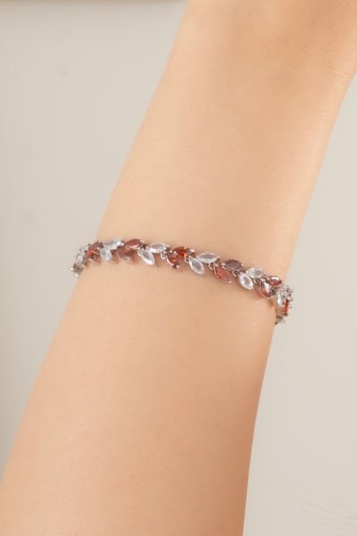 Vip Model Renkli Taşlı Bileklik