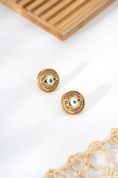 ÇELİK NAZAR BONCUK SET