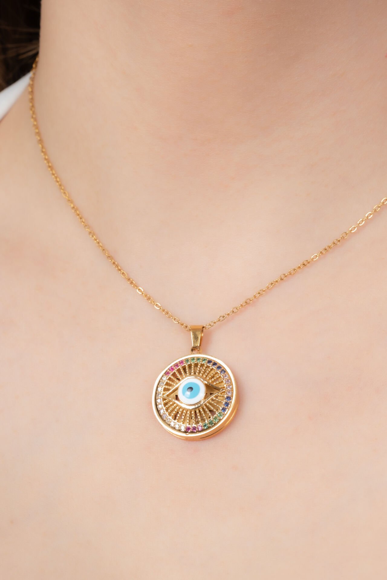 ÇELİK NAZAR BONCUK SET