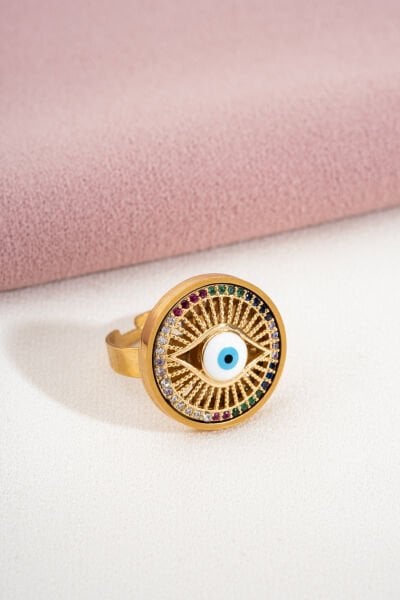 ÇELİK NAZAR BONCUK SET