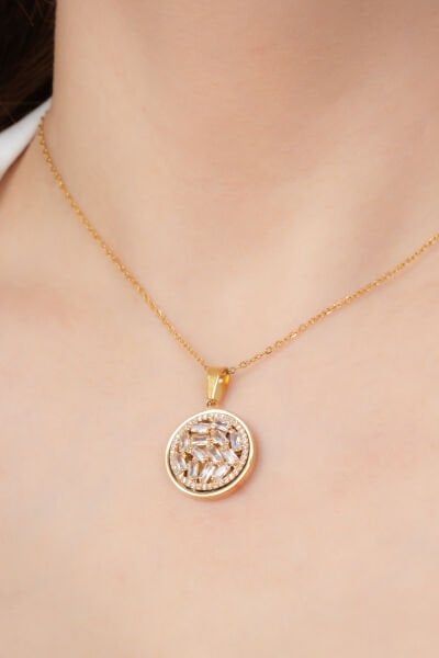 ÇELİK TAŞLI GOLD SET