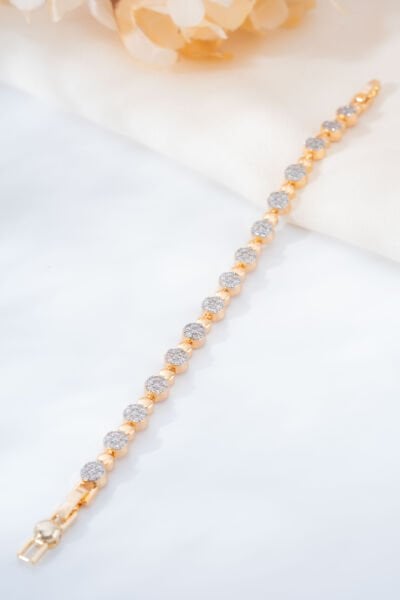 Rose Taş Detaylı Bileklik