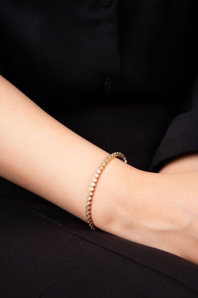 Rose Tamtur Pırlanta Bileklik