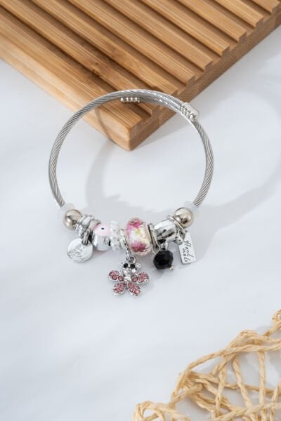 Pembe Ayıcık Figürlü Pandora