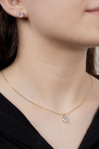 XUPİNG GOLD TEK TAŞLI 2 Lİ SET