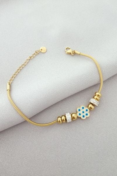 Çelik bileklik gold