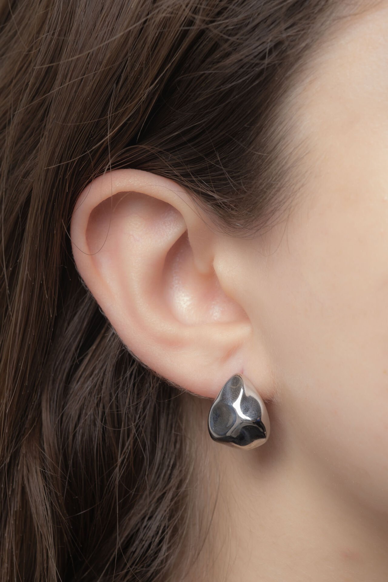 XUPİNG SİLVER GÖLGE DAMLA KÜPE