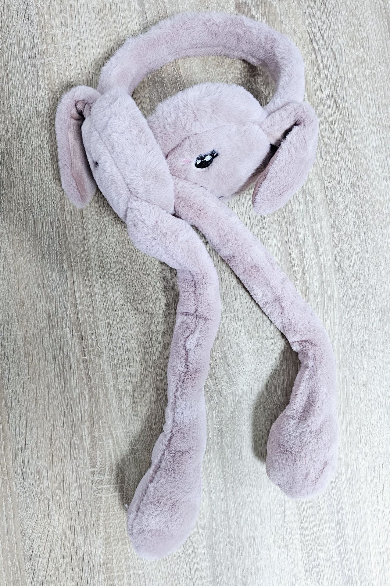 Sevimli Tavşan Peluş Kulaklık