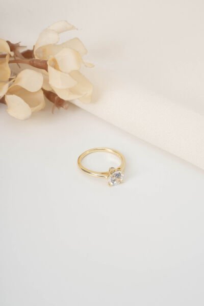 XUPİNG GOLD TEKTAŞ TEPE YÜZÜK