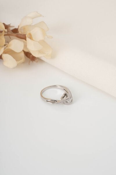 XUPİNG SİLVER 3 BOYUTLU KALP YÜZÜK