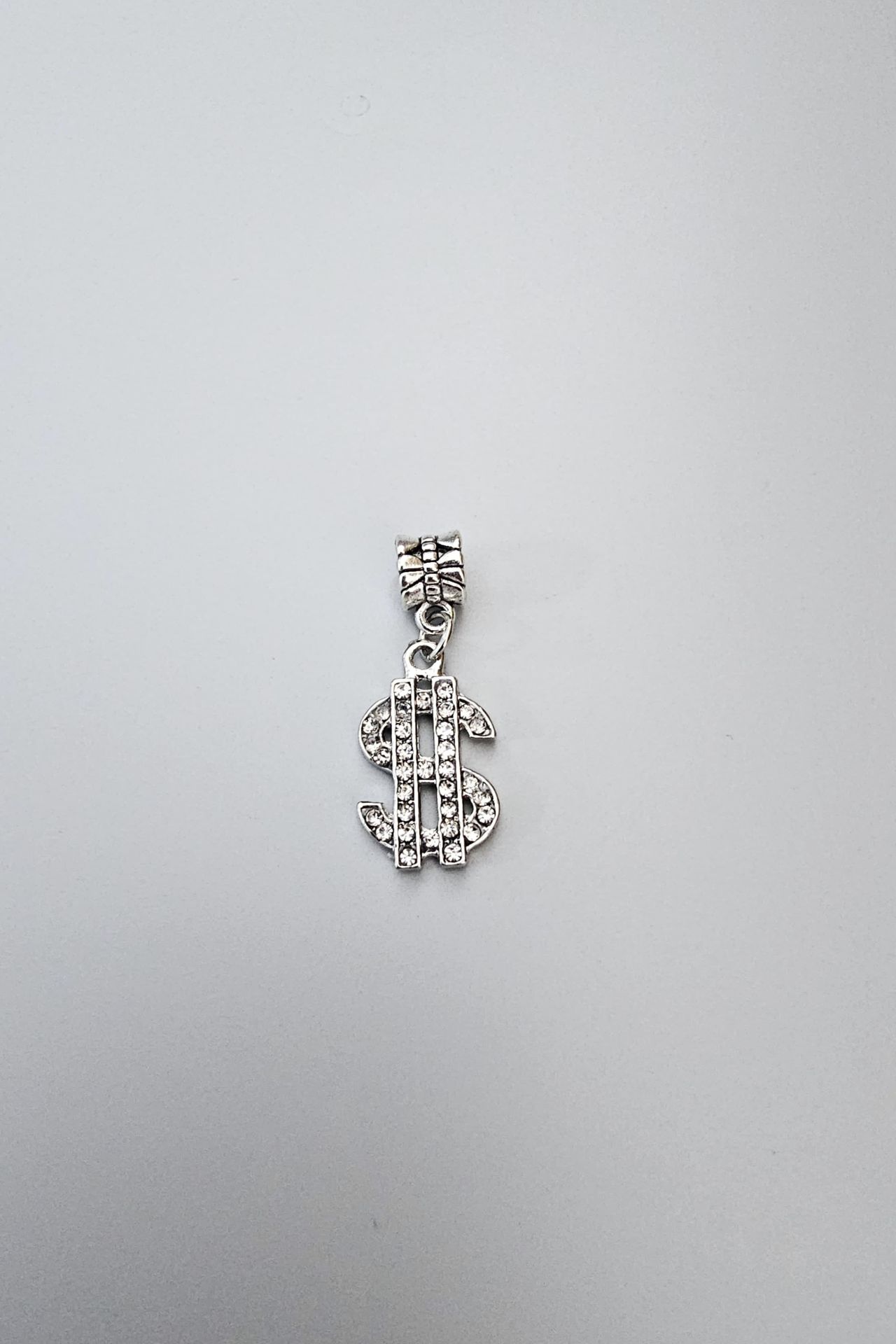 Çelik Dolar İşaretli Charm