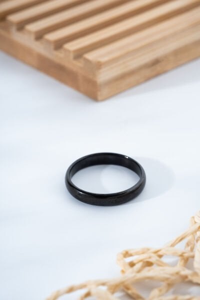 Unisex Siyah VIP Yüzük