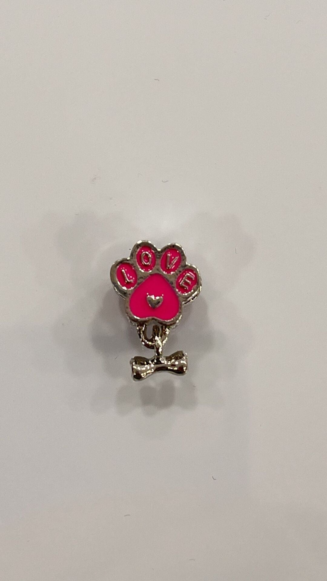 PEMBE KEDİ PATİSİ CHARM