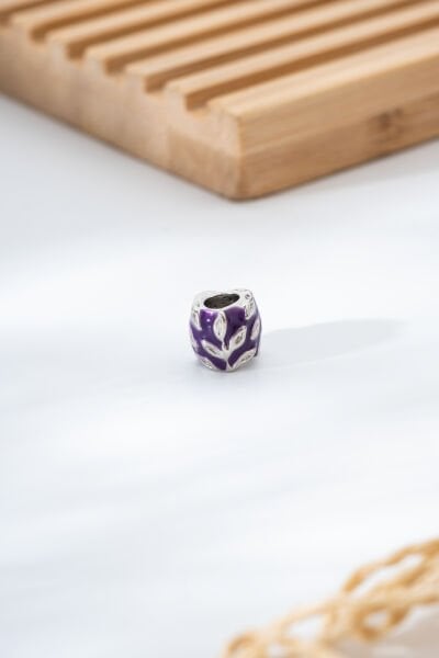 Çelik Desenli Charm