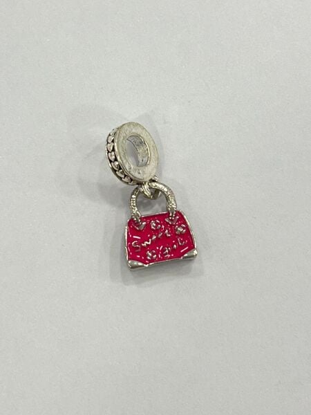 PEMBE MİNİ ÇANTA CHARM