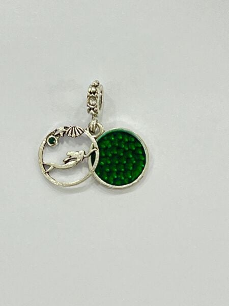 SİLVER YEŞİL DENİZ KIZI CHARM