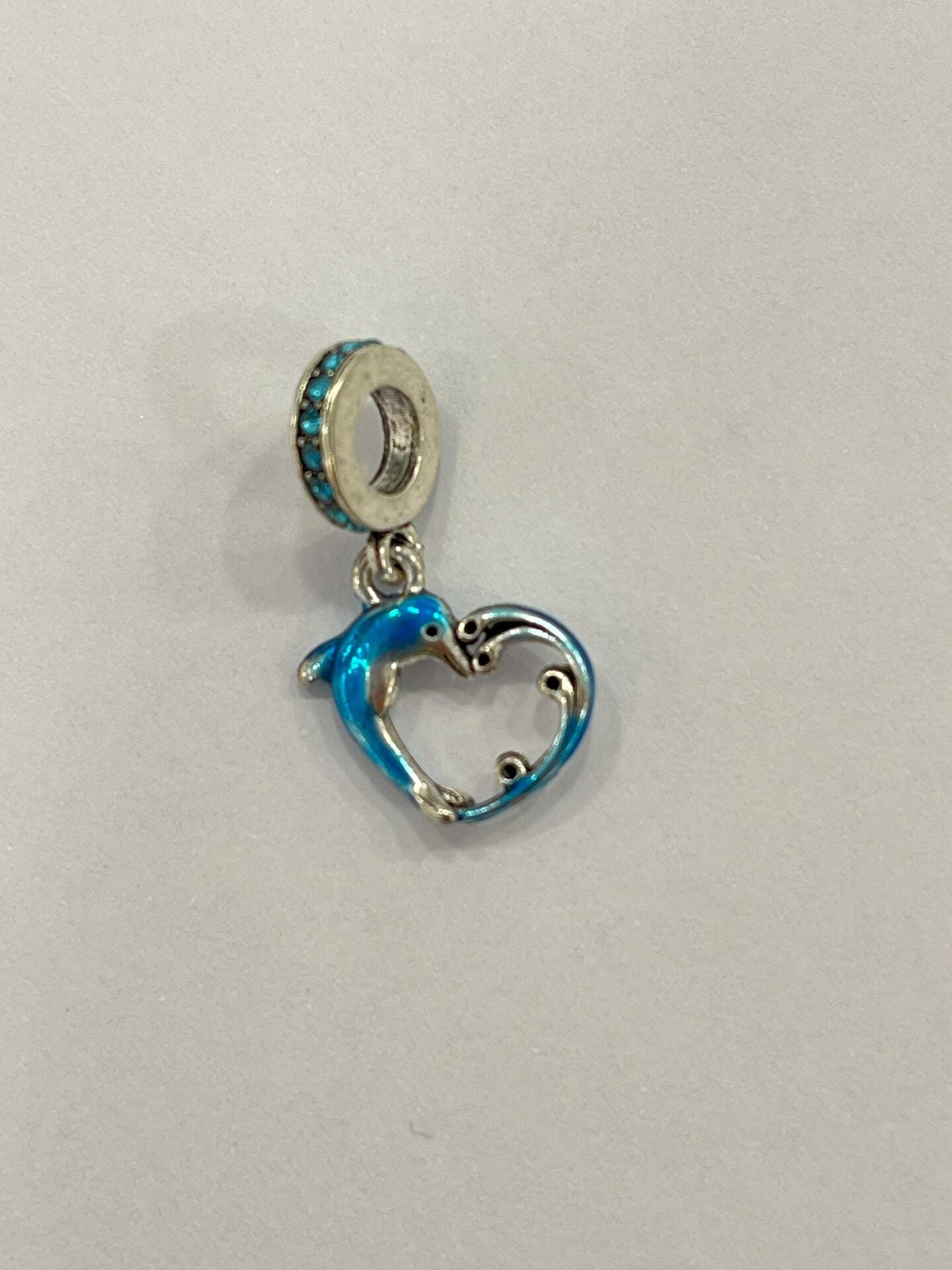 MAVİ KALP BALİNA CHARM