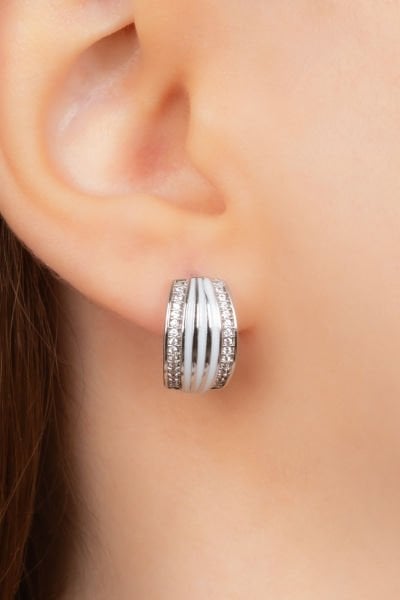 Xuping Silver Zirkon Taşlı Küpe